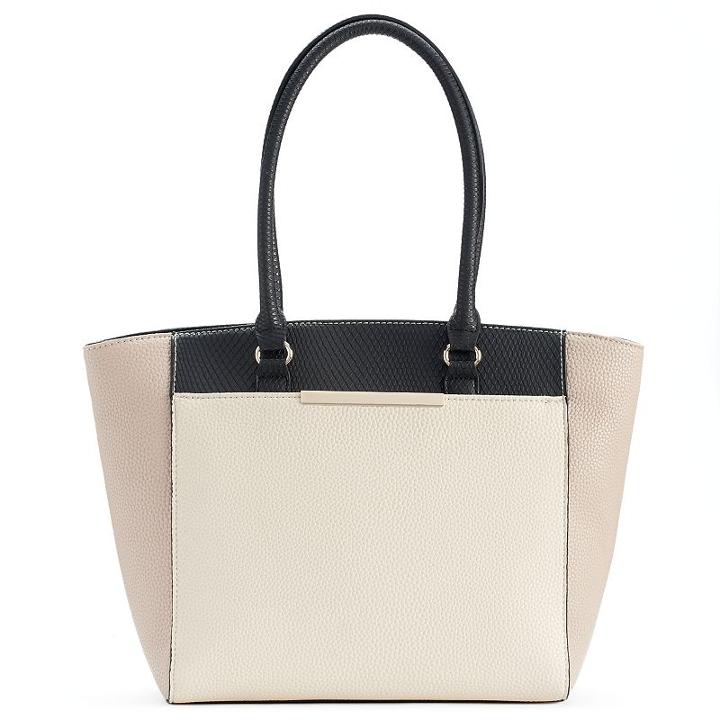 Apt. 9&reg; Abell Tote, Women's, White Oth
