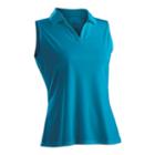 Plus Size Nancy Lopez Luster Sleeveless Golf Polo, Women's, Size: 3xl, Blue