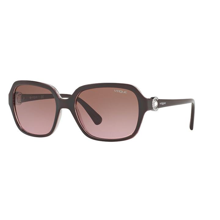 Vogue Vo2994sb 57mm Square Gradient Sunglasses, Women's, Lt Yellow