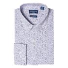Men's Nick Dunn Stretch Modern-fit Dress Shirt, Size: Xlt 36/37, Purple
