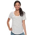 Juniors' So&reg; Perfect Tee, Teens, Size: Large, White