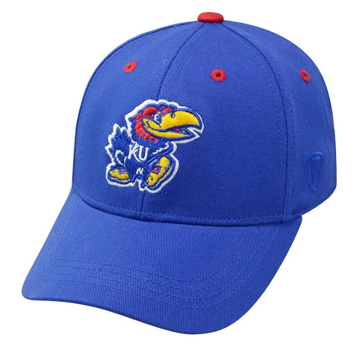 Top Of The World, Youth Kansas Jayhawks Rookie Cap, Boy's, Multicolor