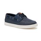 Sonoma Goods For Life&trade; Boys' Boat Shoes, Size: 2, Blue (navy)