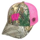 Adult Top Of The World Wisconsin Badgers Sneak Realtree Snapback Cap, Women's, Green Oth