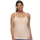 Juniors' Plus Size So&reg; Satin-trim Camisole, Teens, Size: 2xl, Lt Beige