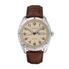 Seiko Men's Core Leather Automatic Watch, Brown