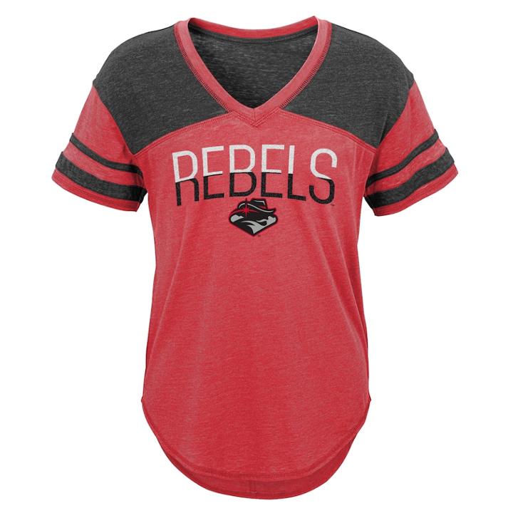 Juniors' Unlv Rebels Traditional Tee, Teens, Size: Medium, Red