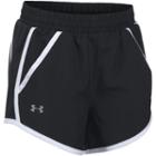 Girls 7-16 Under Armour Fly By Shorts, Girl's, Size: Xl, Black
