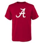 Boys 4-18 Alabama Crimson Tide Primary Logo Tee, Size: 6-7, Dark Red