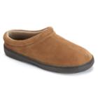 Hideaways By L.b. Evans Malcom Suede Men's Clog Slippers, Size: Medium (10), Brown