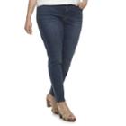 Plus Size Sonoma Goods For Life&trade; Skinny Jeans, Women's, Size: 24 W, Light Blue