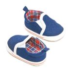 Baby Boy Oshkosh B'gosh&reg; Quilted Slip-on Crib Shoes, Size: 6-9 Months, Blue