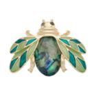Dana Buchman Simulated Abalone Flying Bug Pin, Women's, Turq/aqua