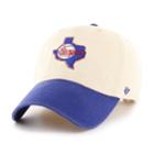 Adult '47 Brand Texas Rangers Natural Clean Up Adjustable Cap, Men's, Multicolor