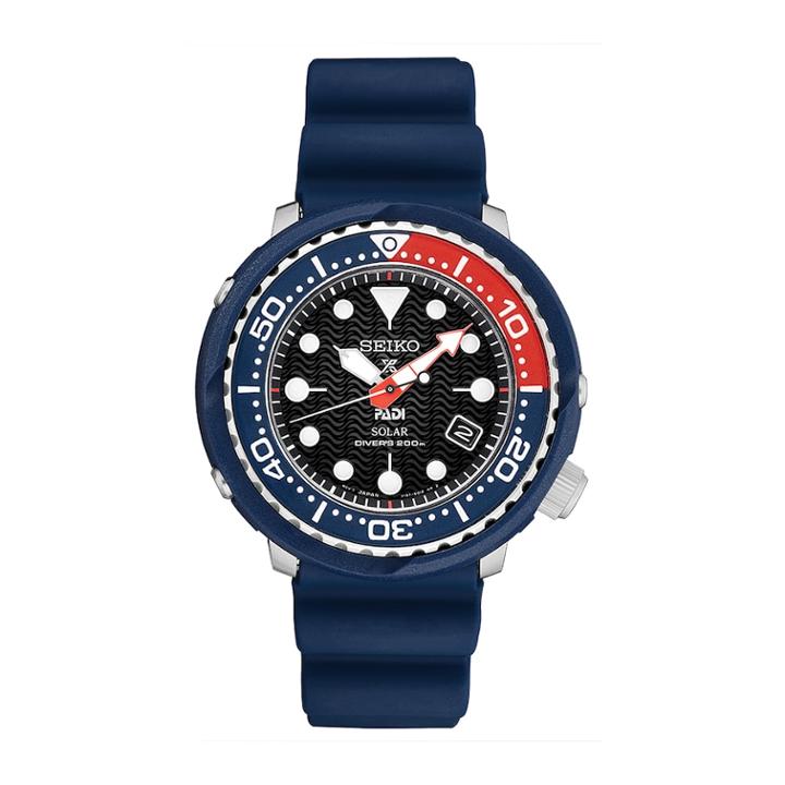 Seiko Men's Prospex Padi Special Edition Solar Dive Watch - Sne499, Size: Large, Blue