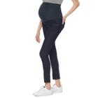 Maternity A:glow Belly Panel Skinny Jeans, Women's, Size: 6 Sh-mat, Dark Blue