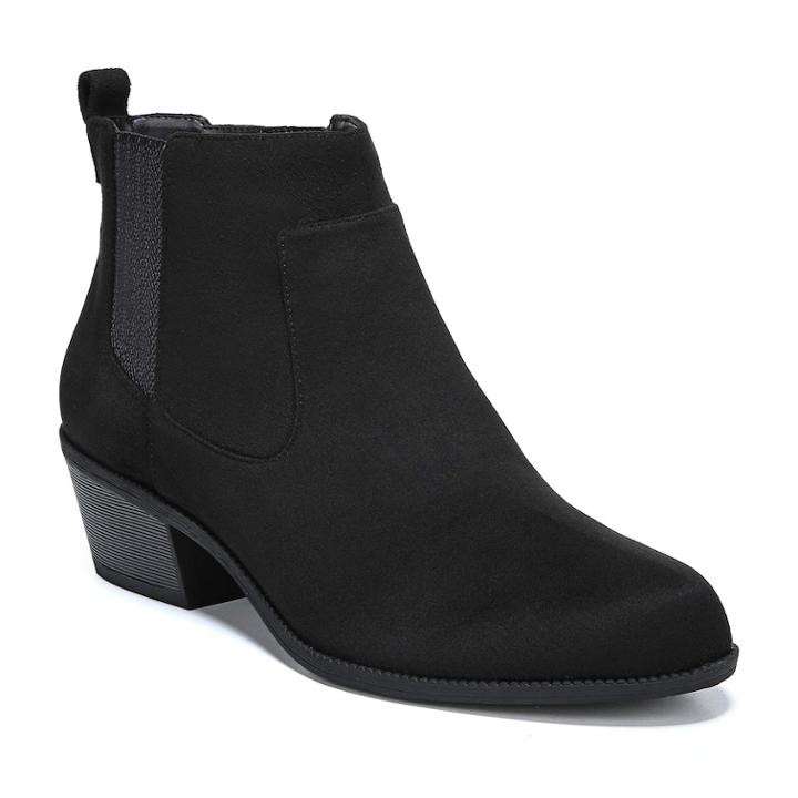 Dr. Scholl's Belief Women's Ankle Boots, Size: Medium (7.5), Black