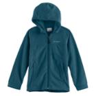 Boys 4-7 Columbia Zip-up Fleece Hoodie, Size: 6-7, Dark Blue
