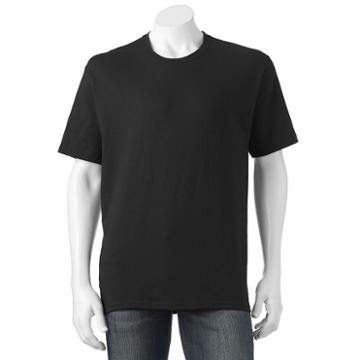 Men's Goldtoe Mobility Fx Classic-fit Stretch Tee, Size: Medium, Black