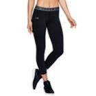 Women's Under Armour Favorite Crop Leggings, Size: Medium, Black