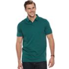 Big & Tall Apt. 9&reg; Regular-fit Soft Touch Stretch Interlock Polo, Men's, Size: 3xb, Dark Blue