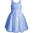 Girls 7-16 & Plus Size Emily West Melanie Dress, Size: 7, Dark Blue