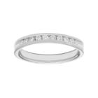 14k Gold 1/4 Carat T.w. Diamond Anniversary Ring, Women's, Size: 6.50, White