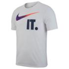 Men's Nike Check It Dry Tee, Size: Xxl, White
