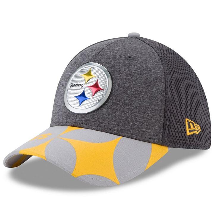Adult New Era Pittsburgh Steelers 39thirty Nfl Draft Spotlight Flex-fit Cap, Size: Medium/large, Ovrfl Oth