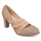 Journee Collection Loren Women's High Heels, Size: Medium (7.5), Med Beige