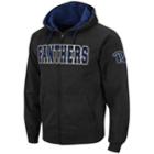 Men's Pitt Panthers Full-zip Fleece Hoodie, Size: Large, Light Grey