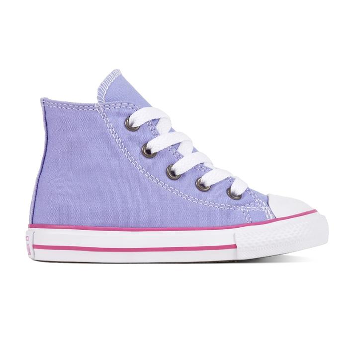 Toddler Converse Chuck Taylor All Star High Top Sneakers, Size: 4 T, Lt Purple