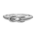 Sterling Silver Love Knot Bangle Bracelet, Women's