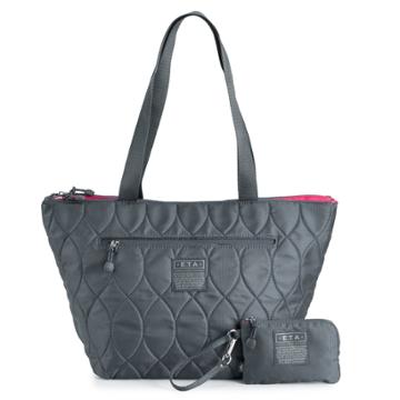 E.t.a By Rosetti Santiago Quilted Tote, Women's, Grey