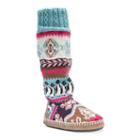 Women's Muk Luks Angie Boot Slipper, Size: Small, Multicolor