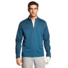 Men's Izod Classic-fit Hydra Shield Half-zip Fleece Golf Pullover, Size: Large, Blue