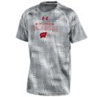 Boys 8-20 Under Armour Wisconsin Badgers Novelty Tech Tee, Boy's, Size: Xl(18/20), Grey