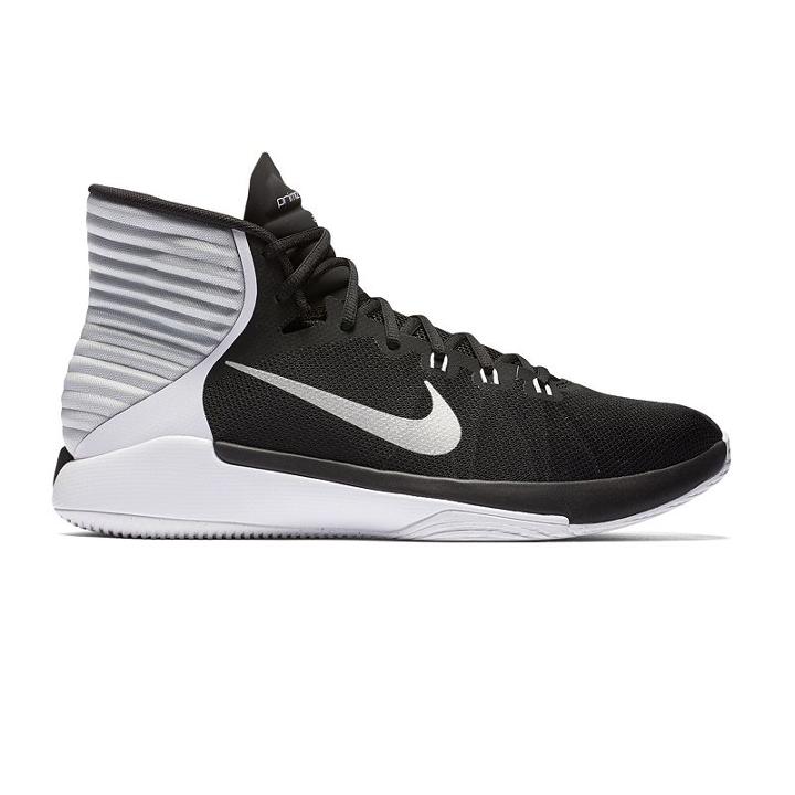 Nike Prime Hype Df 2016 Men's Basketball Shoes, Size: 10.5, Black