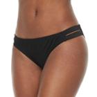 Women's Rbx Mesh Strappy Bikini Bottoms, Size: Xl, Brown Over