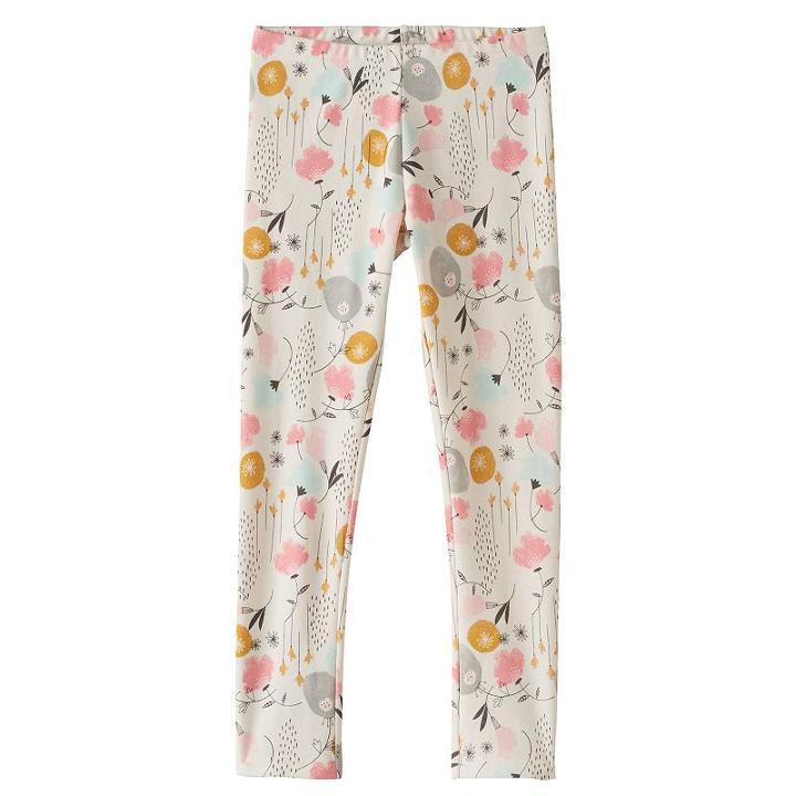 Girls 4-10 Jumping Beans&reg; Long Embellished Leggings, Size: 6x, White Oth