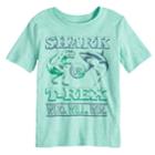 Boys 4-10 Jumping Beans&reg; Shark Vs. T-rex Graphic Tee, Size: 7x, Green