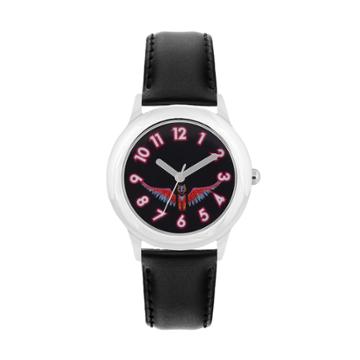 Disney Pixar Coco Kids' Pepita Leather Watch, Girl's, Size: Medium, Black