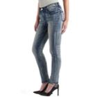 Women's Rock & Republic&reg; Berlin Faded Skinny Jeans, Size: 2 Short, Med Blue
