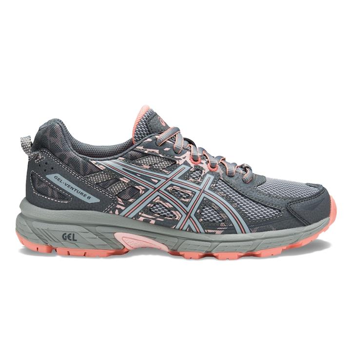 Asics Gel-venture 6 Women's Trail Running Shoes, Size: 9.5, Grey Other