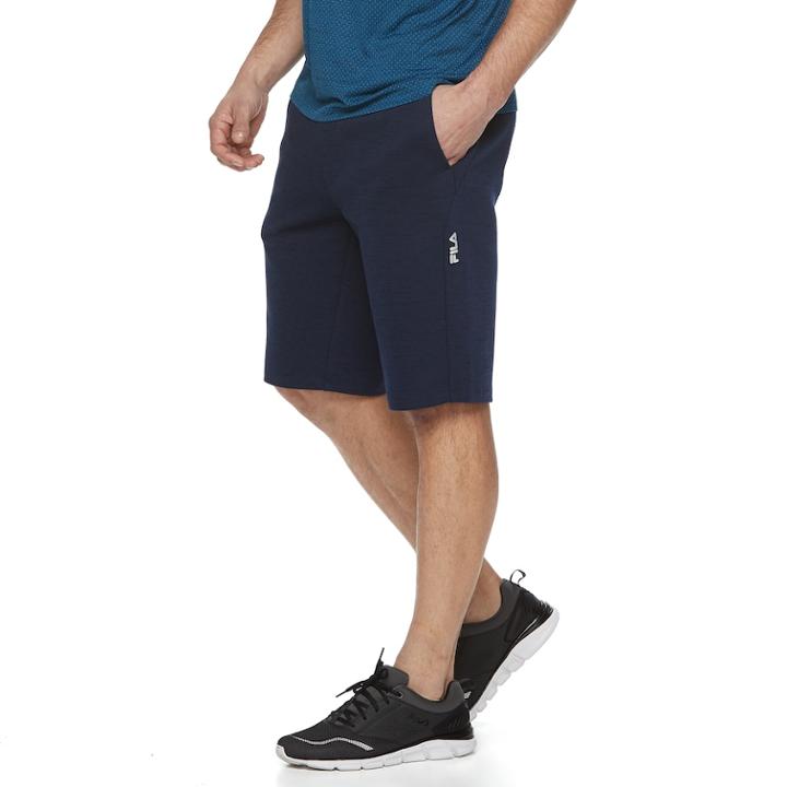 Men's Fila Sport Fleece Shorts, Size: Xl, Dark Blue