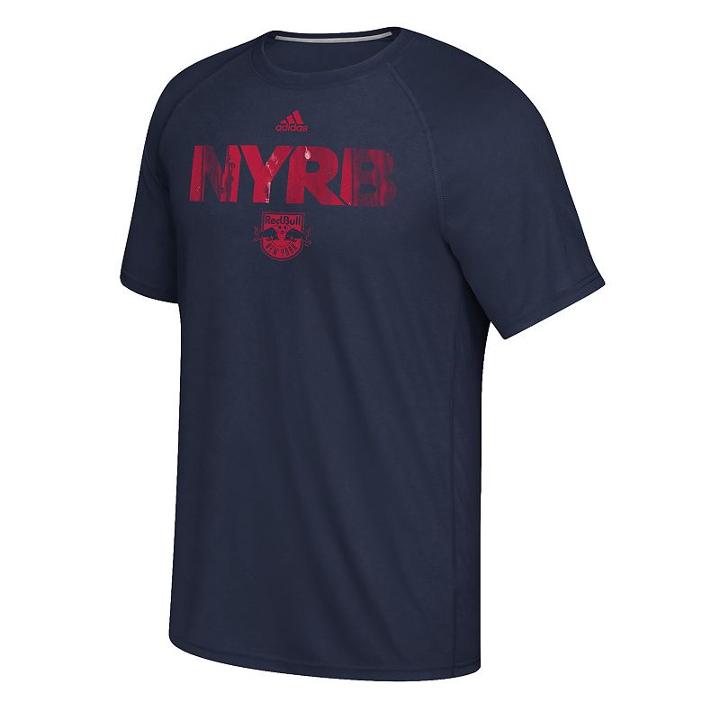 Men's Adidas New York Red Bulls Ultimate Tee, Size: Xl, Blue (navy)