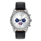 Men's Game Time Columbus Blue Jackets Letterman Watch, Black
