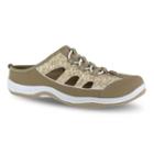 Easy Street Sport Barbara Women's Print Clogs, Size: 8.5 Ww, Lt Brown