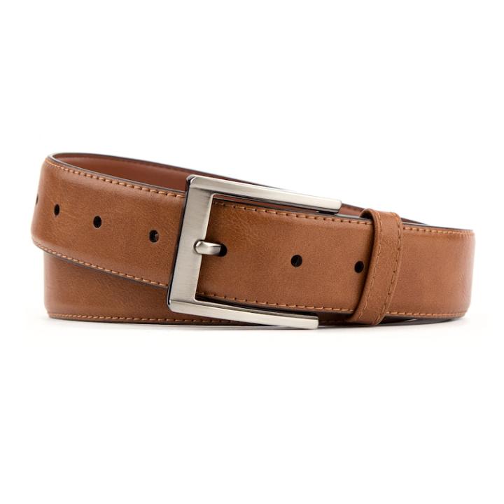 Men's Van Heusen Stitched Modern Flex Stretch Belt, Size: Large, Red Overfl