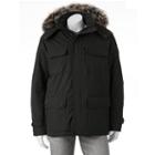 Men's Towne Down Snorkel Parka, Size: Xl, Black
